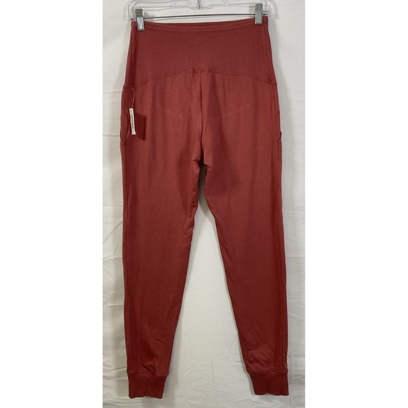 NWT Women's Amazon Essentials Maternity Leggings Lounge Pants Brick Red Small - Picture 5 of 6